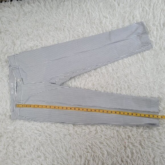 Amina Rubinacci Napoli Stripped Made in Italy Pants - Size 46 Italy/ 10 US - Picture 5 of 13